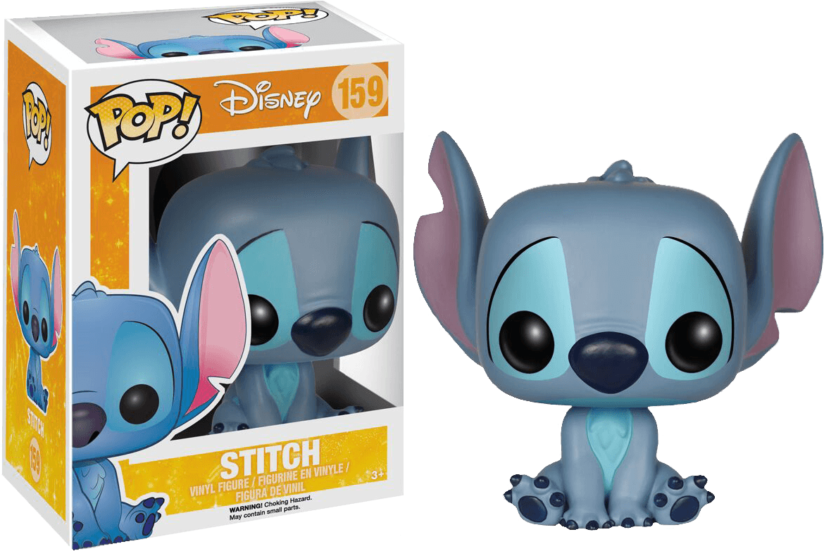 FUN6555 Lilo & Stitch - Stitch Seated Pop! Vinyl - Funko - Titan Pop Culture