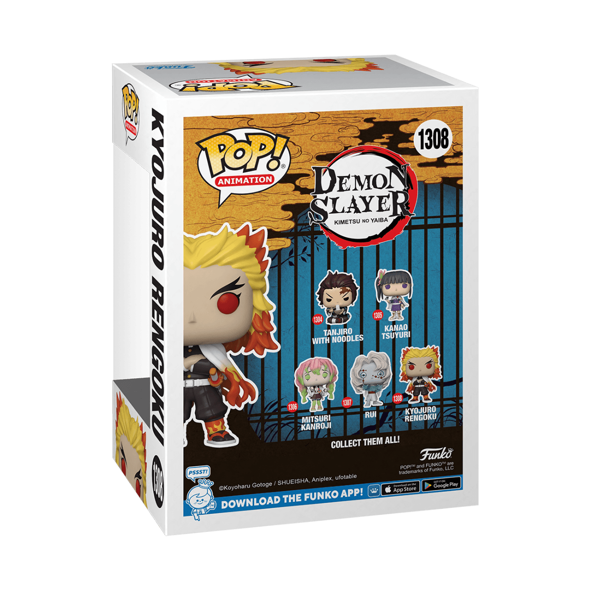 FUN65623 Demon Slayer - Rengoku Pop! Vinyl - Funko - Titan Pop Culture