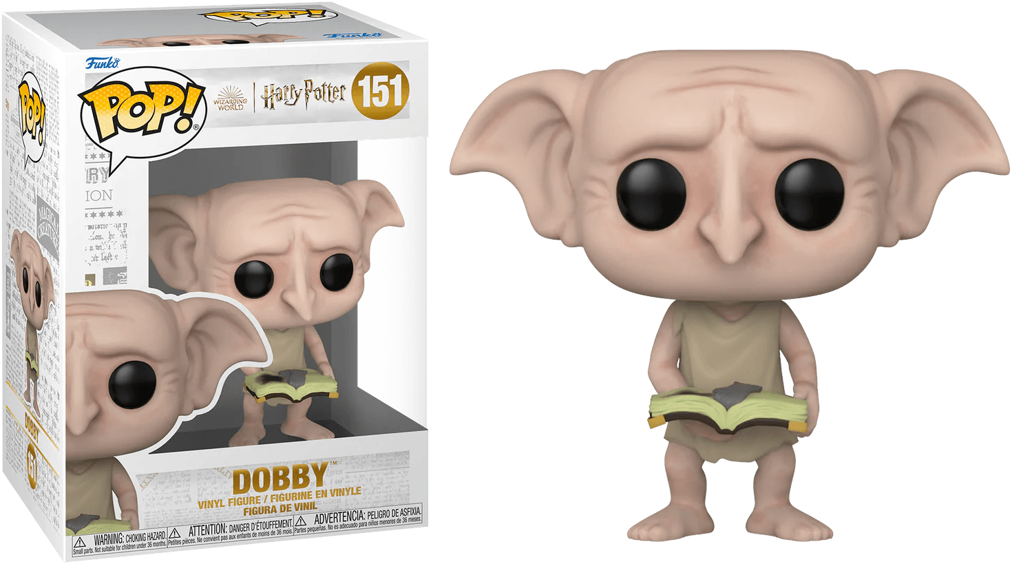 FUN65650 Harry Potter - Dobby Chamber of Secrets Pop! Vinyl - Funko - Titan Pop Culture