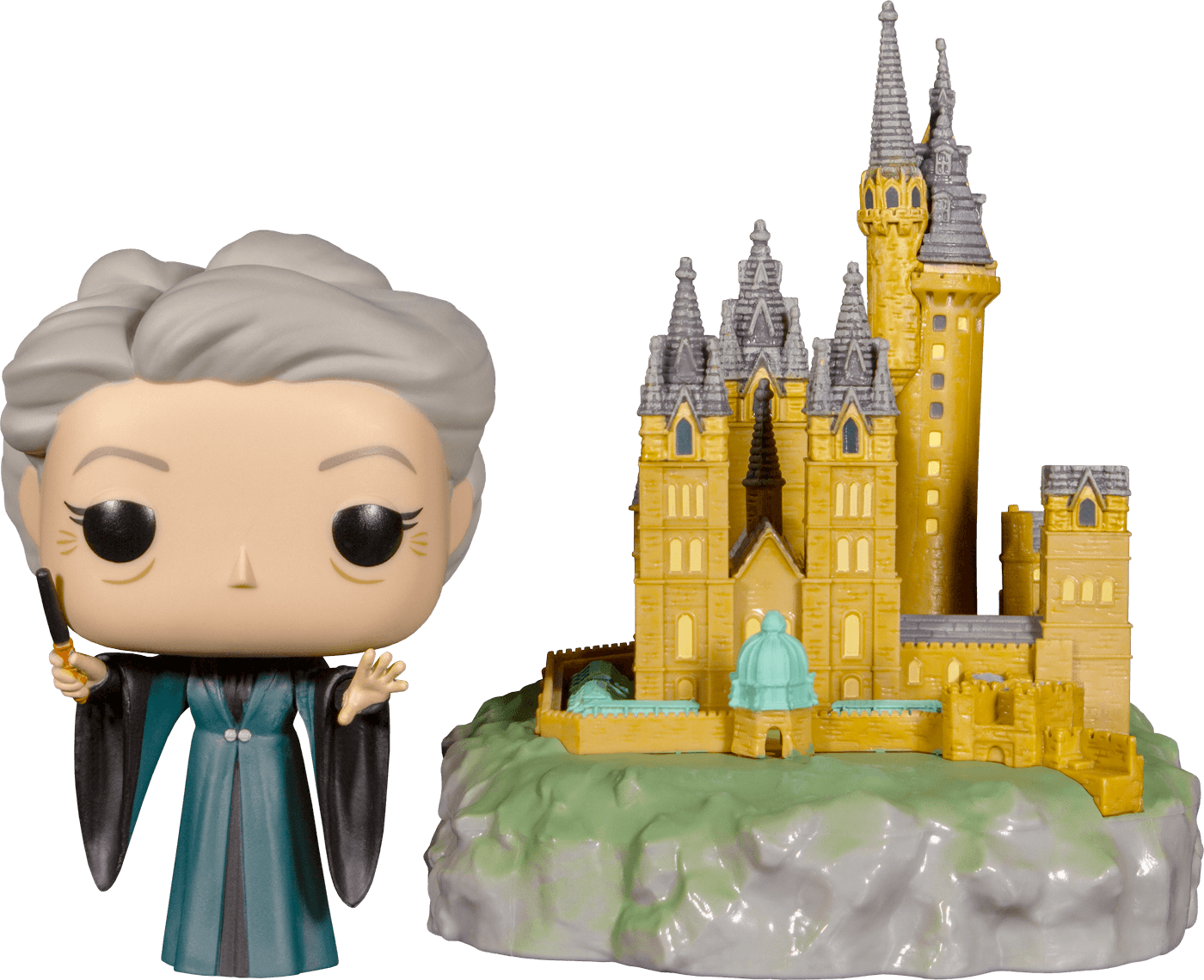 FUN65655 Harry Potter - Minerva McGonagall with Hogwarts Pop! Town - Funko - Titan Pop Culture