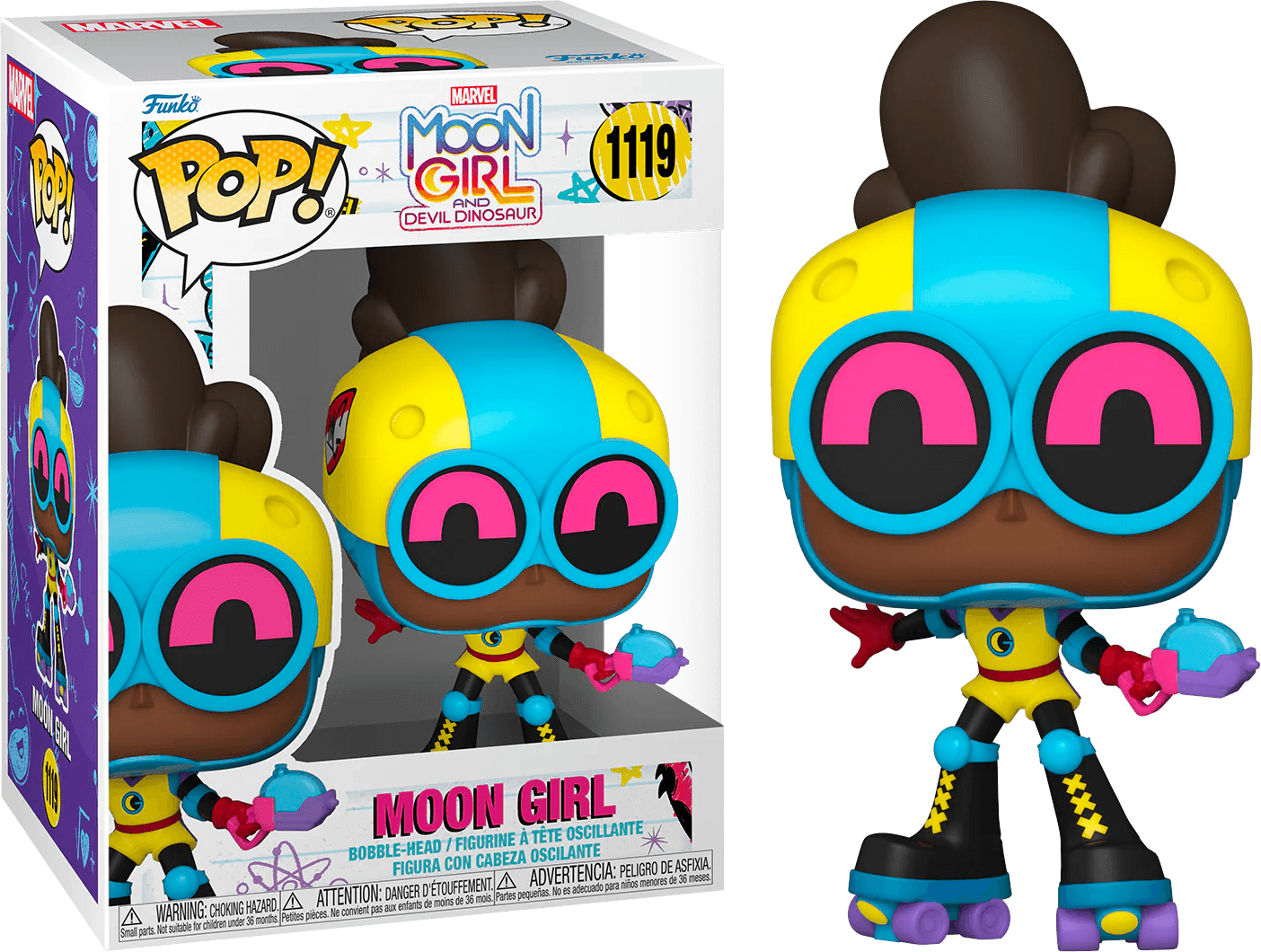 FUN65675 Moon Girl & Devil Dinosaur (TV) - Moon Girl Pop! Vinyl - Funko - Titan Pop Culture