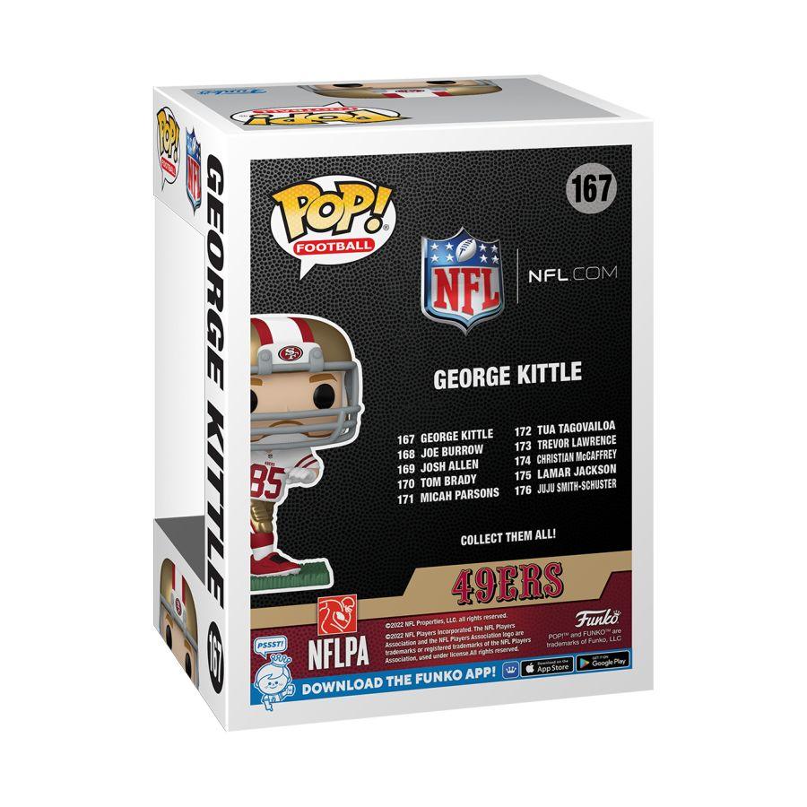 FUN65682 NFL: 49ers - George Kittle Pop! Vinyl - Funko - Titan Pop Culture