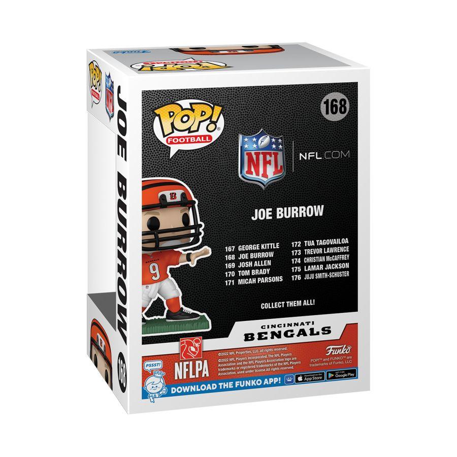 FUN65683 NFL: Bengals - Joe Burrow Pop! Vinyl - Funko - Titan Pop Culture