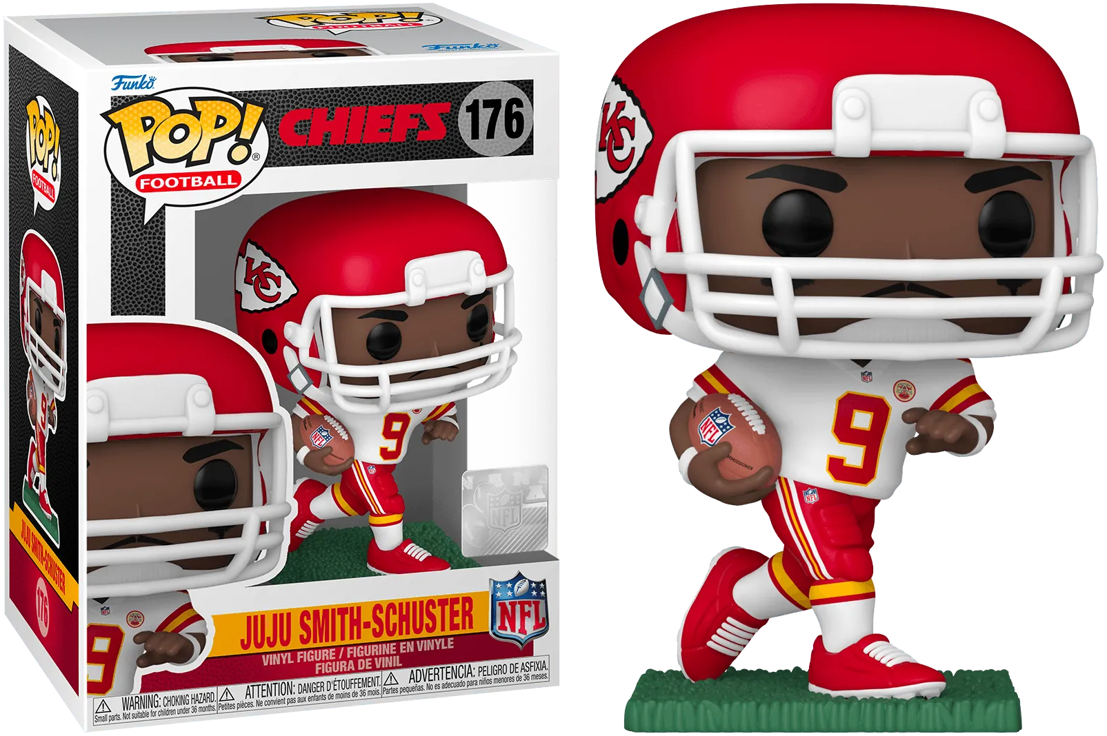 FUN65691 NFL: Steelers - Ju Ju (Away) Pop! Vinyl - Funko - Titan Pop Culture