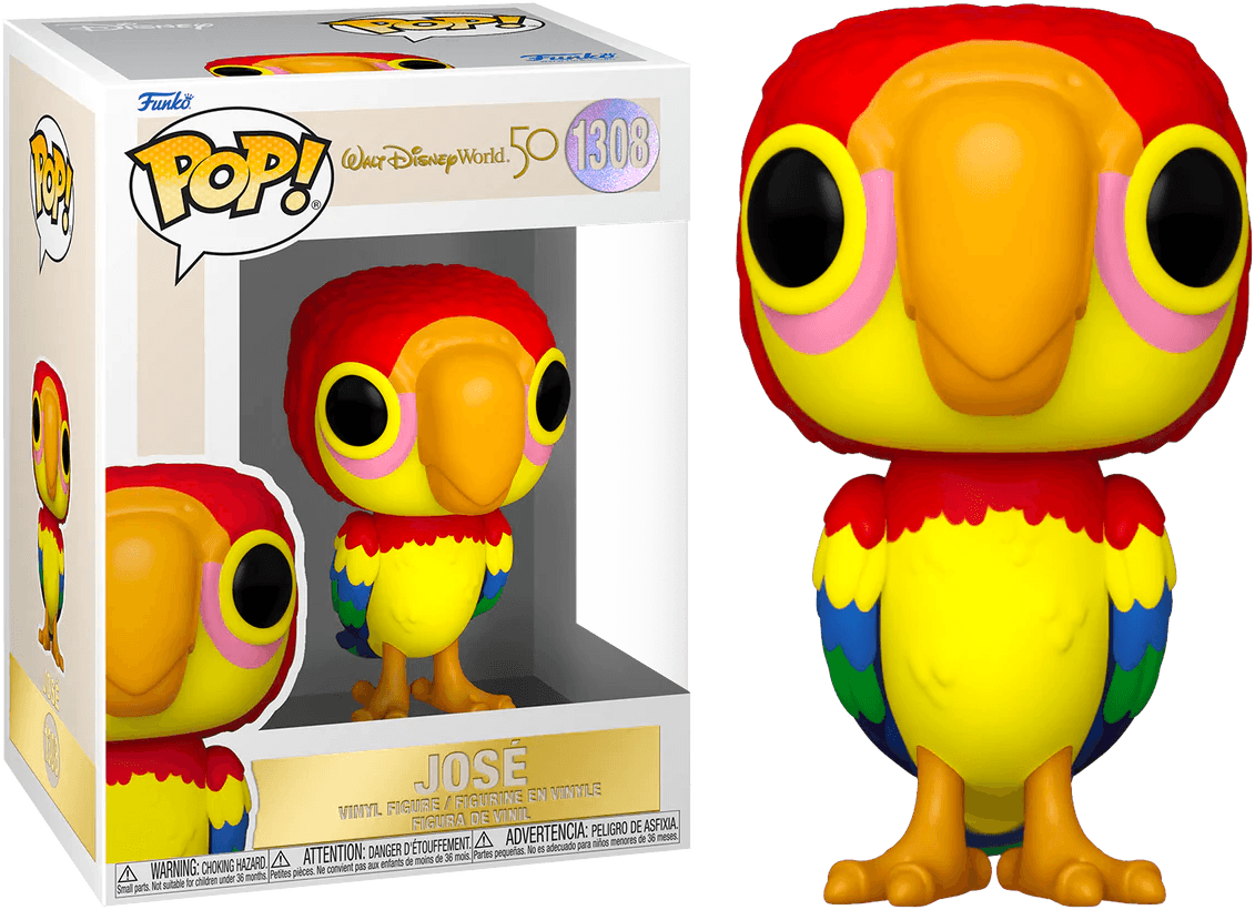 FUN65717 Disney World 50th Anniversary - Parrot Jose Pop! Vinyl - Funko - Titan Pop Culture