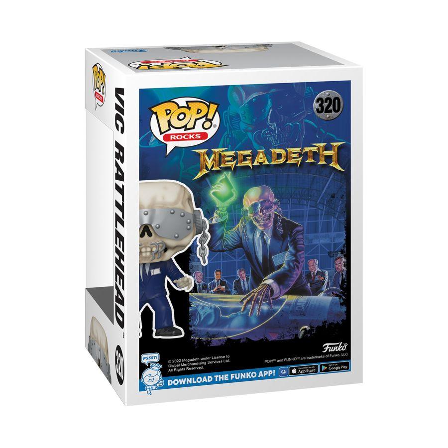 FUN65772 Megadeth - Vic Rattlehead Pop! Vinyl - Funko - Titan Pop Culture