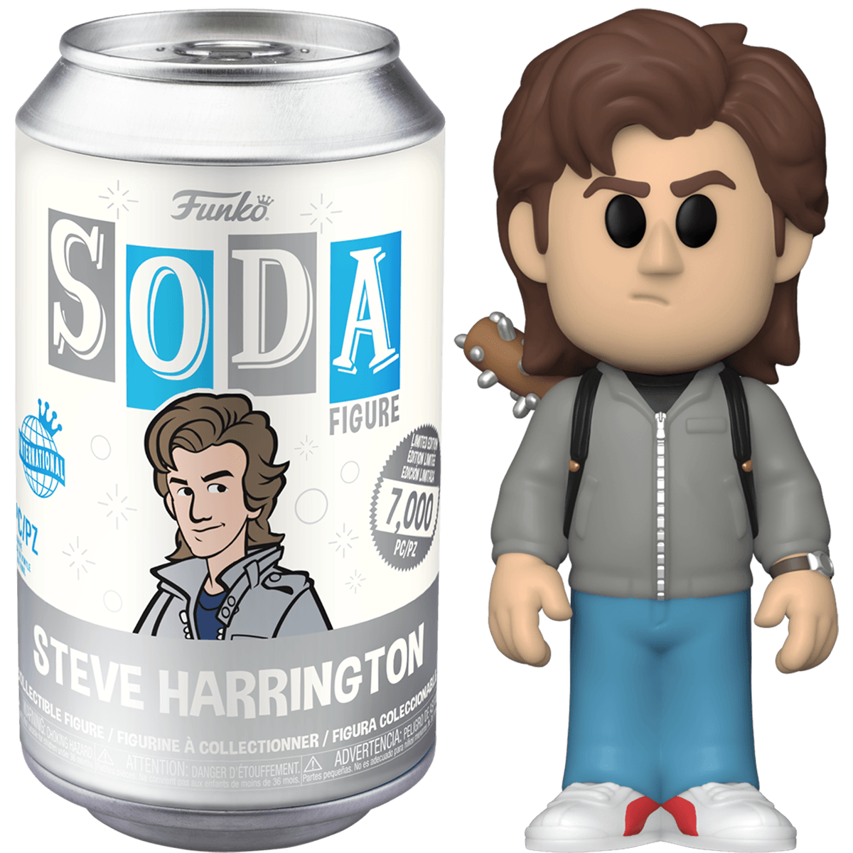 FUN66016 Stranger Things - Steve (with chase) Vinyl Soda - Funko - Titan Pop Culture