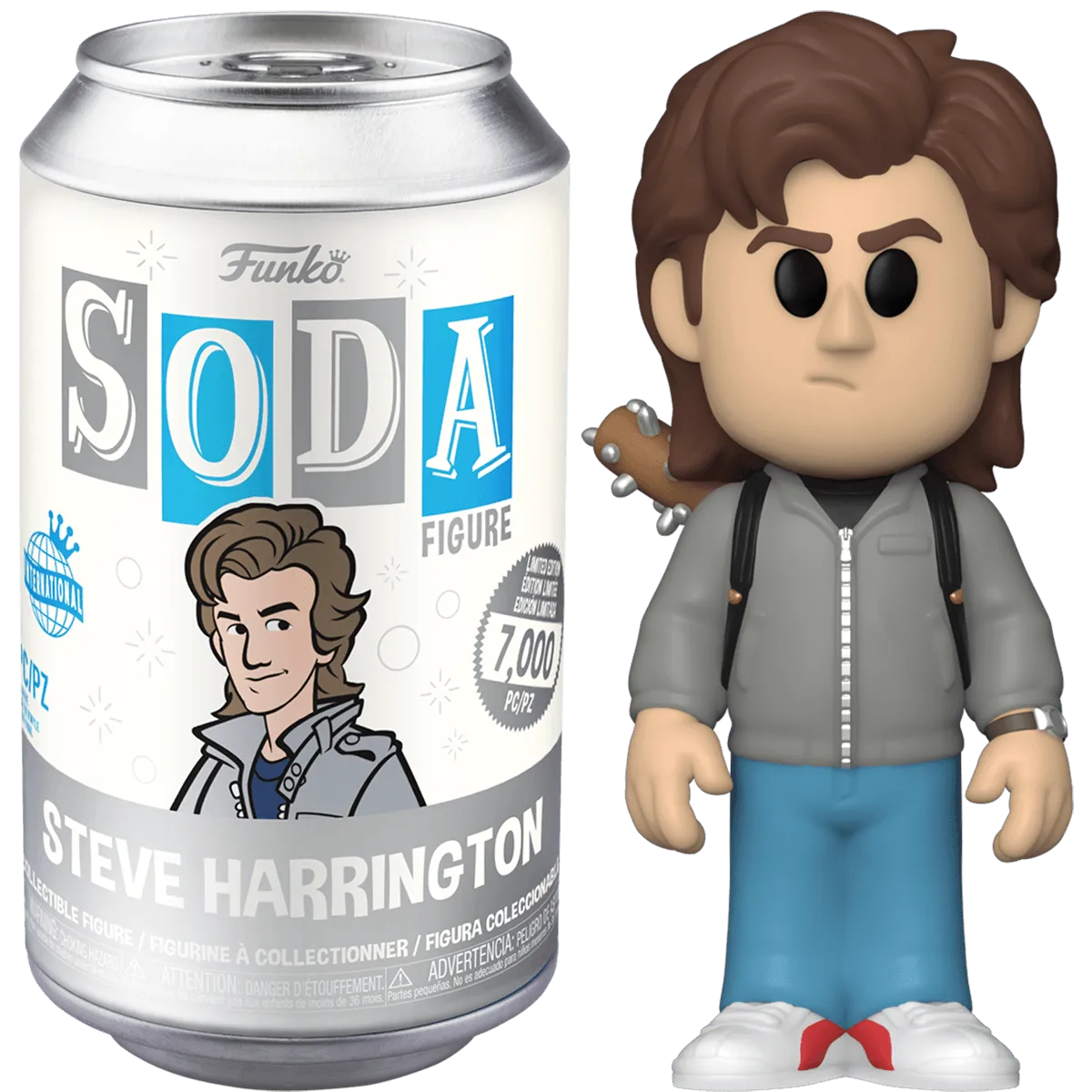 FUN66016 Stranger Things - Steve (with chase) Vinyl Soda - Funko - Titan Pop Culture