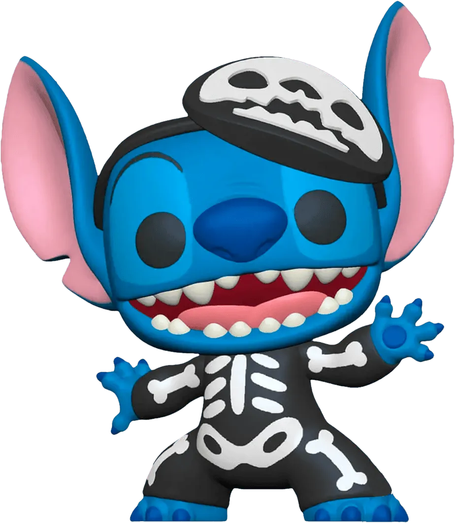 FUN66330 Lilo and Stitch - Skeleton Stitch US Exclusive Pop! Vinyl [RS] - Funko - Titan Pop Culture