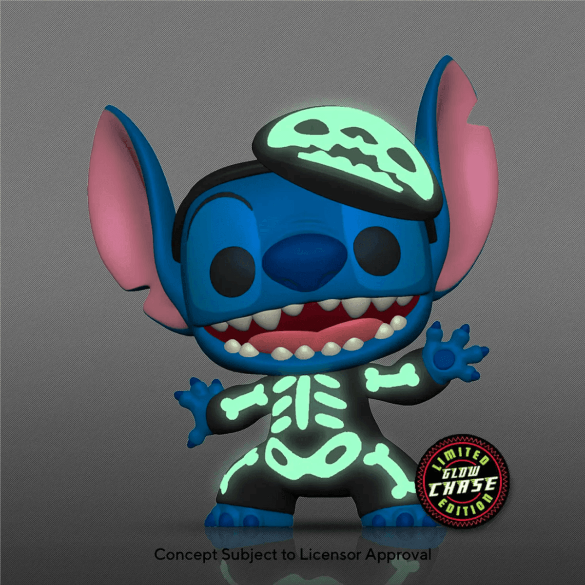 FUN66330CASE Lilo and Stitch - Skeleton Stitch US Exclusive Pop! Vinyl - Chase Case [RS] - Funko - Titan Pop Culture