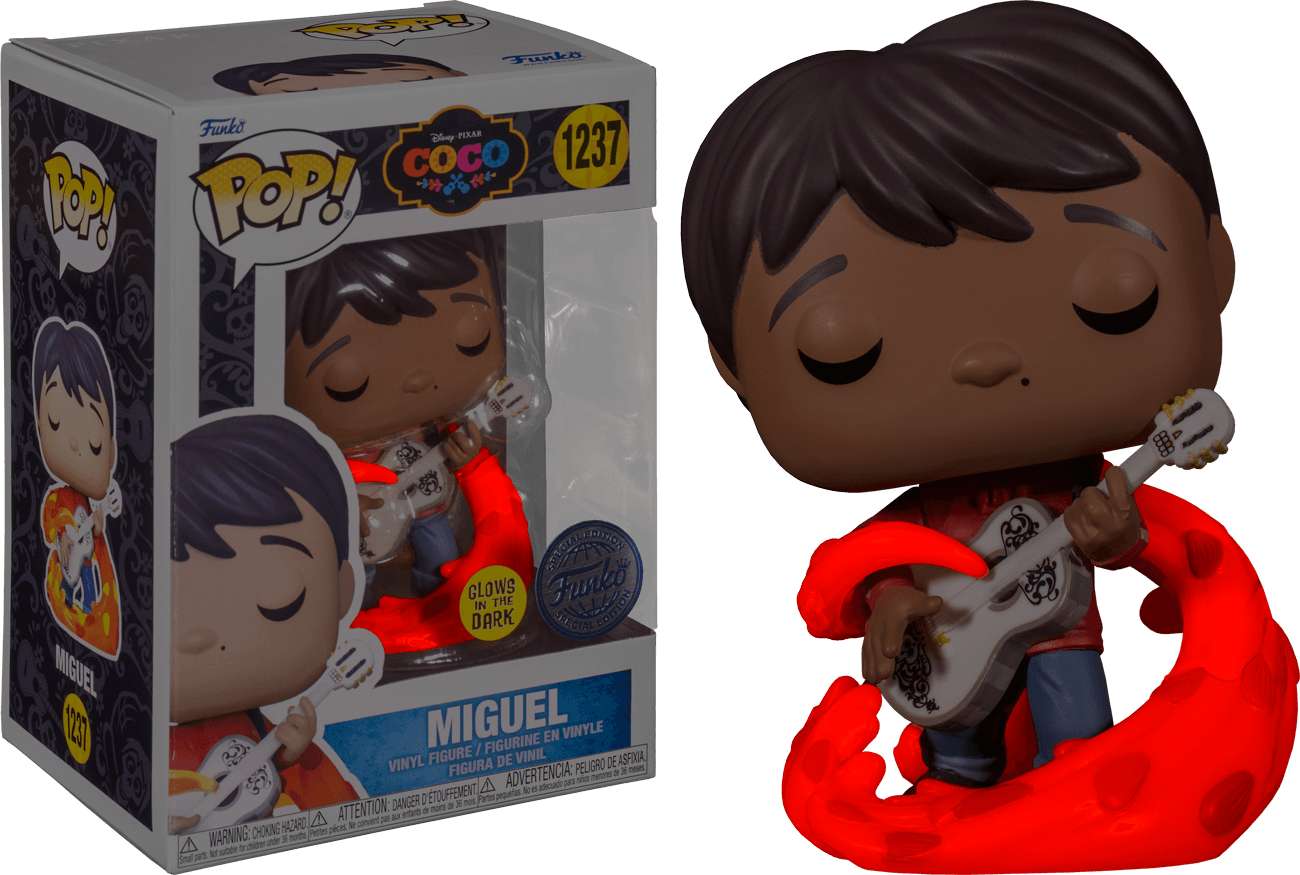 FUN66371 Coco - Miguel with Guitar Glow US Exclusive Pop! Vinyl [RS] - Funko - Titan Pop Culture