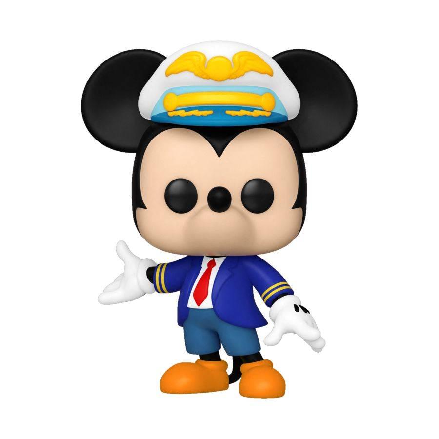 FUN66376 Disney - Pilot Mickey Mouse in Blue Suit D23 US Exclusive Pop! Vinyl [RS] - Funko - Titan Pop Culture