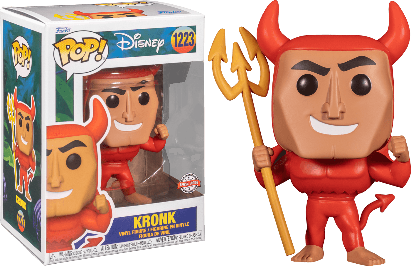 FUN66378 The Emperor's New Groove - Devil Kronk D23 US Exclusive Pop! Vinyl [RS] - Funko - Titan Pop Culture