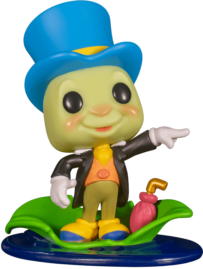 FUN66379 Disney Classics - Jiminy on Leaf D23 US Exclusive Pop! Vinyl [RS] - Funko - Titan Pop Culture