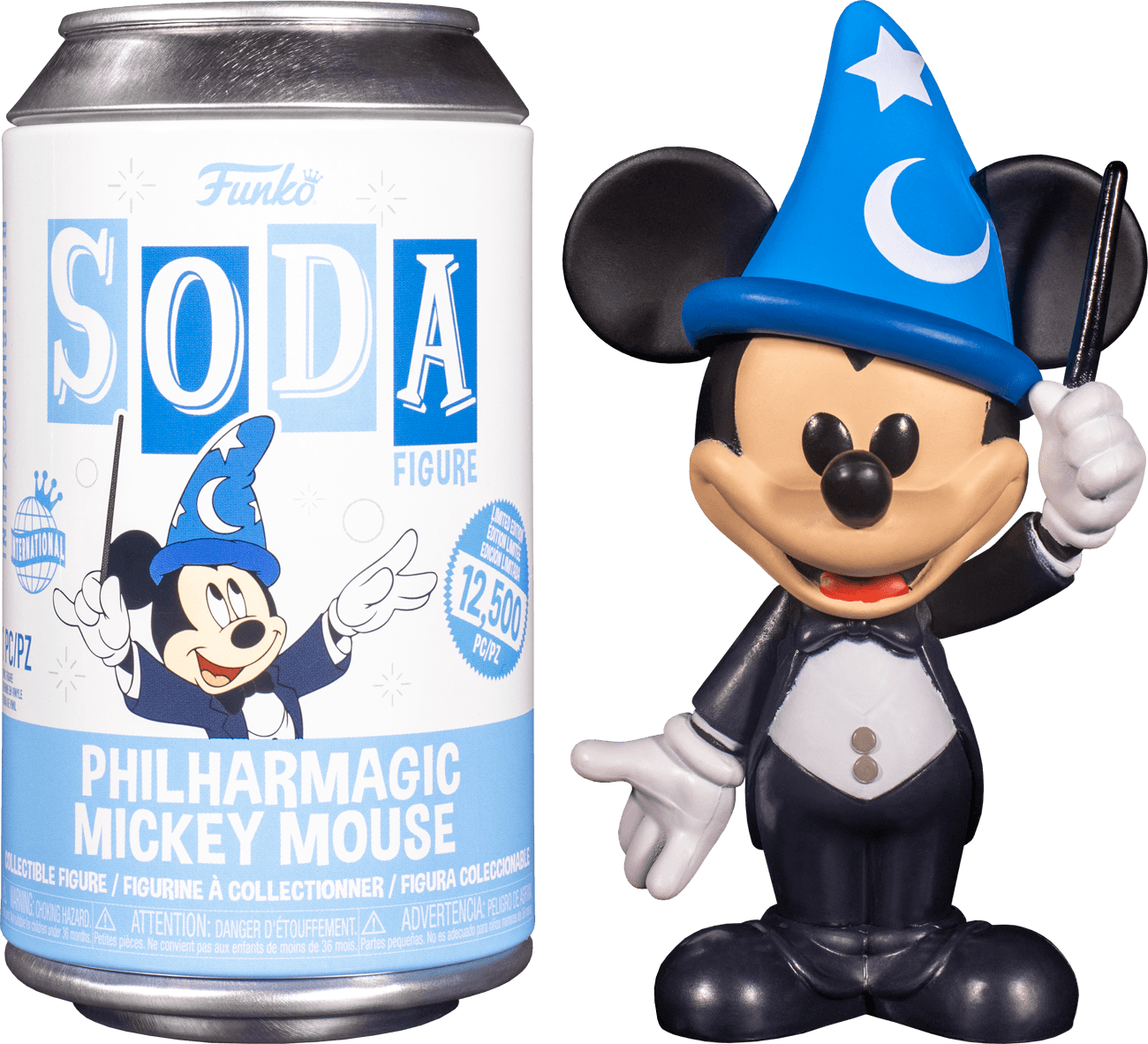 FUN66387 Disney - Philharmagic Mickey (with chase) D23 US Exclusive Vinyl Soda [RS] - Funko - Titan Pop Culture