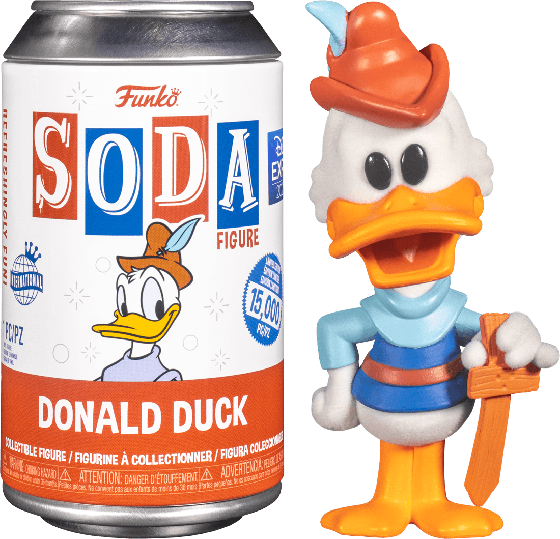 FUN66389 Disney - Donald Duck (with chase) D23 US Exclusive Vinyl Soda [RS] - Funko - Titan Pop Culture