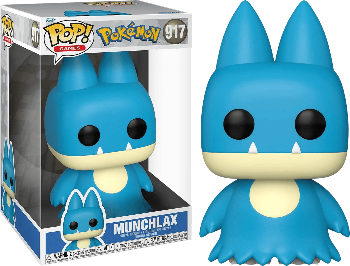 FUN66476 Pokemon - Munchlax US Exclusive 10" Pop! Vinyl [RS] - Funko - Titan Pop Culture