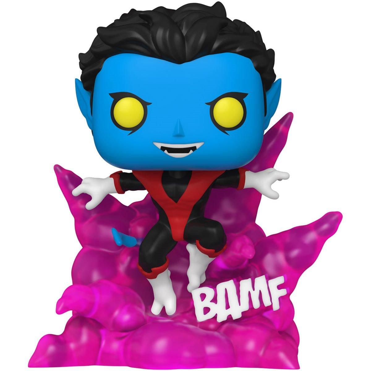 FUN66519 Marvel Comics - Nightcrawler Teleporting Glow US Exclusive Pop! Deluxe [RS] - Funko - Titan Pop Culture