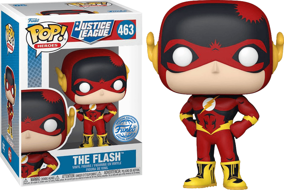 FUN66617 Justice League (comics) - The Flash US Exclusive Pop! Vinyl [RS] - Funko - Titan Pop Culture