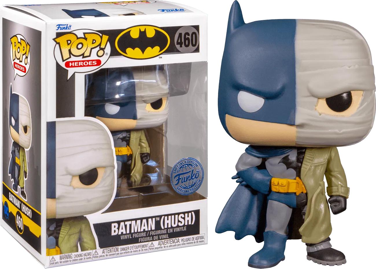 FUN66906 DC Comics - Batman (Hush) US Exclusive Pop! Vinyl [RS] - Funko - Titan Pop Culture
