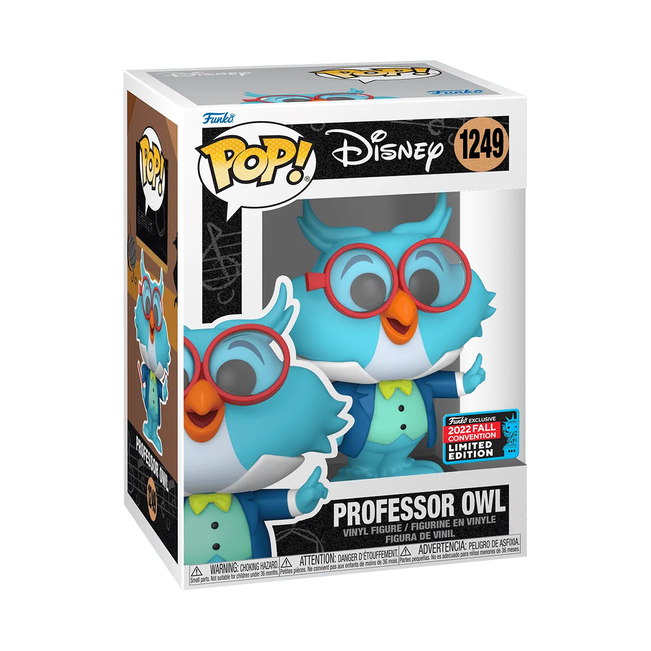 FUN67036 Disney - Professor Owl Pop! New York Comic Con 2022 [RS] - Funko - Titan Pop Culture