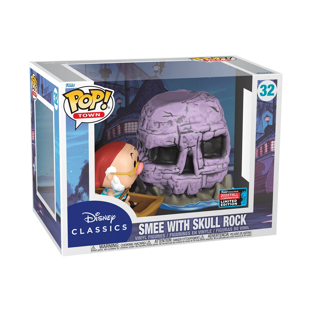 FUN67037 Peter Pan (1953) - SkullRockSmee Pop! Town New York Comic Con 2022 [RS] - Funko - Titan Pop Culture