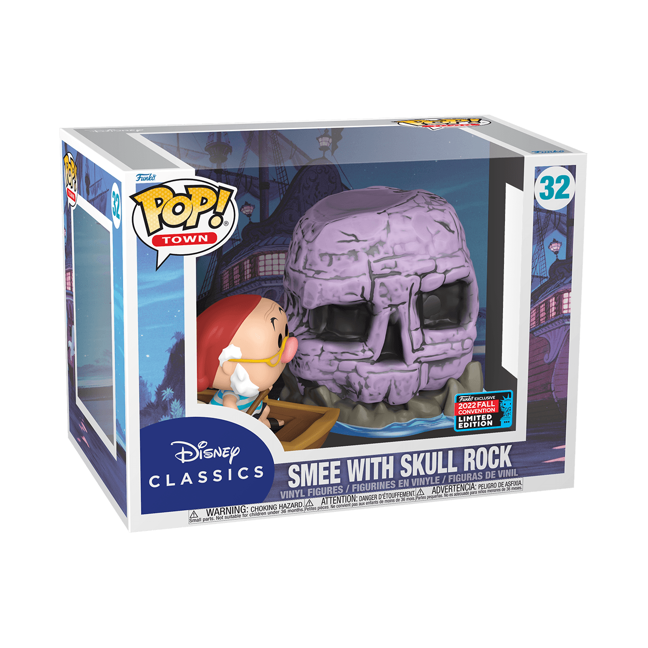 FUN67037 Peter Pan (1953) - SkullRockSmee Pop! Town New York Comic Con 2022 [RS] - Funko - Titan Pop Culture