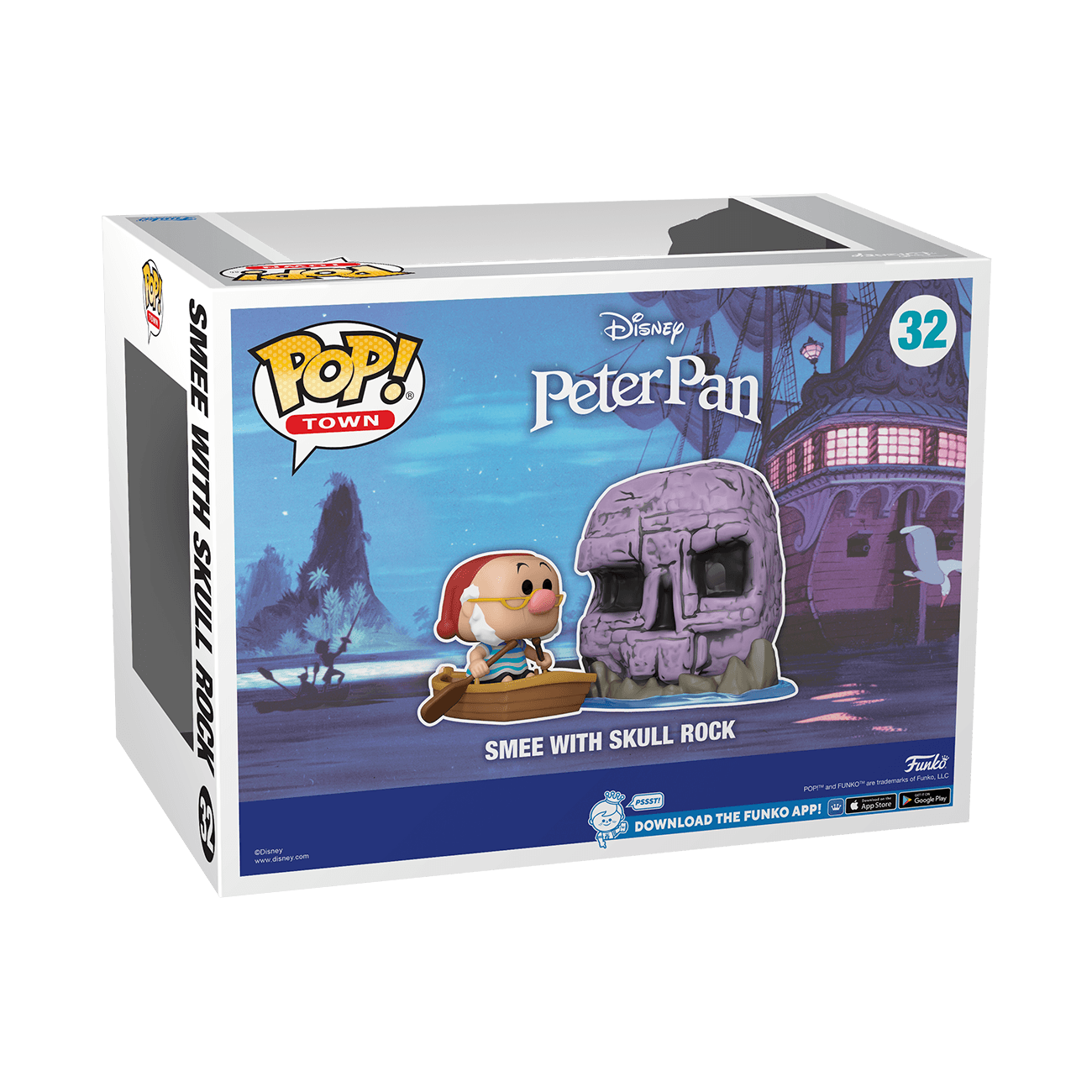 FUN67037 Peter Pan (1953) - SkullRockSmee Pop! Town New York Comic Con 2022 [RS] - Funko - Titan Pop Culture