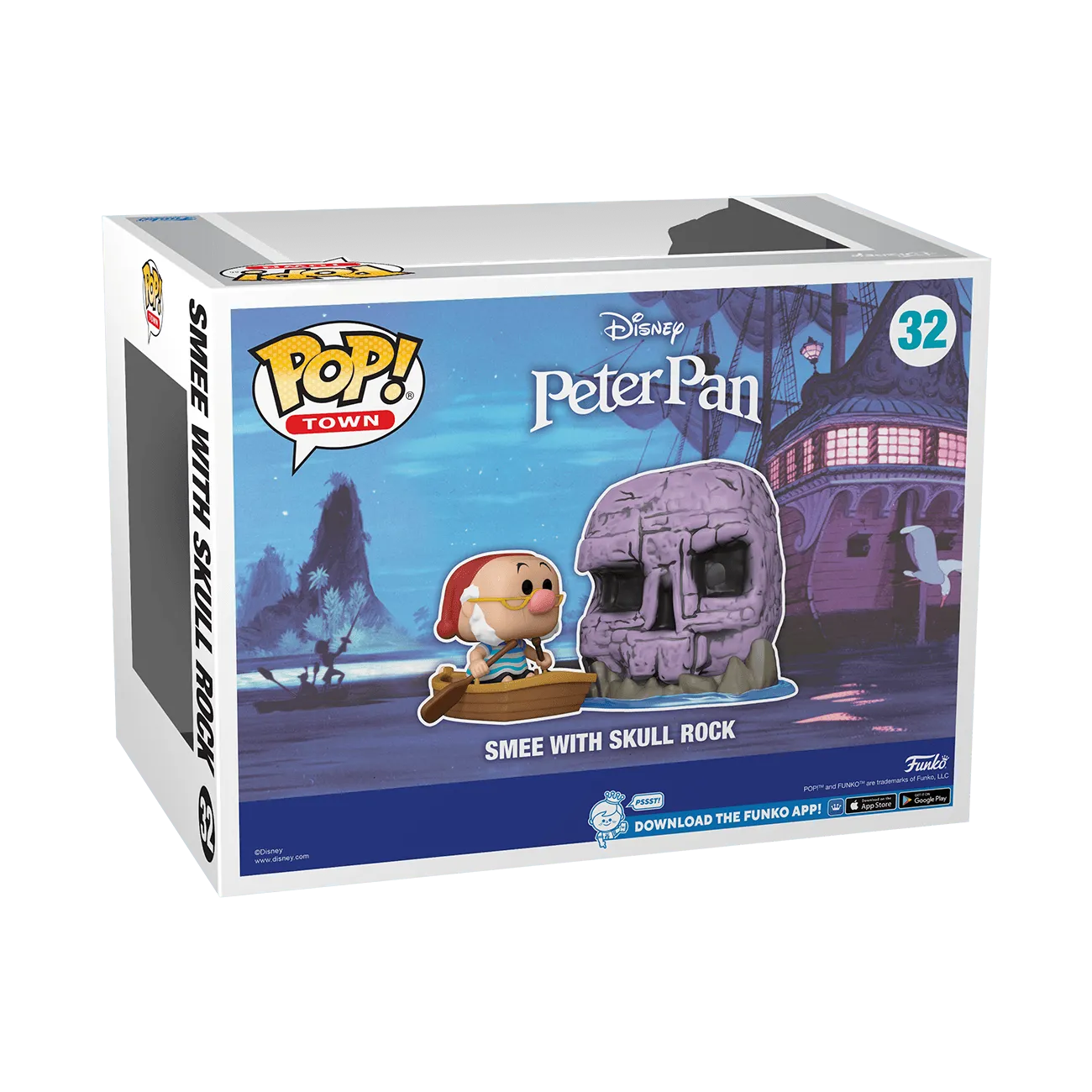 FUN67037 Peter Pan (1953) - SkullRockSmee Pop! Town New York Comic Con 2022 [RS] - Funko - Titan Pop Culture