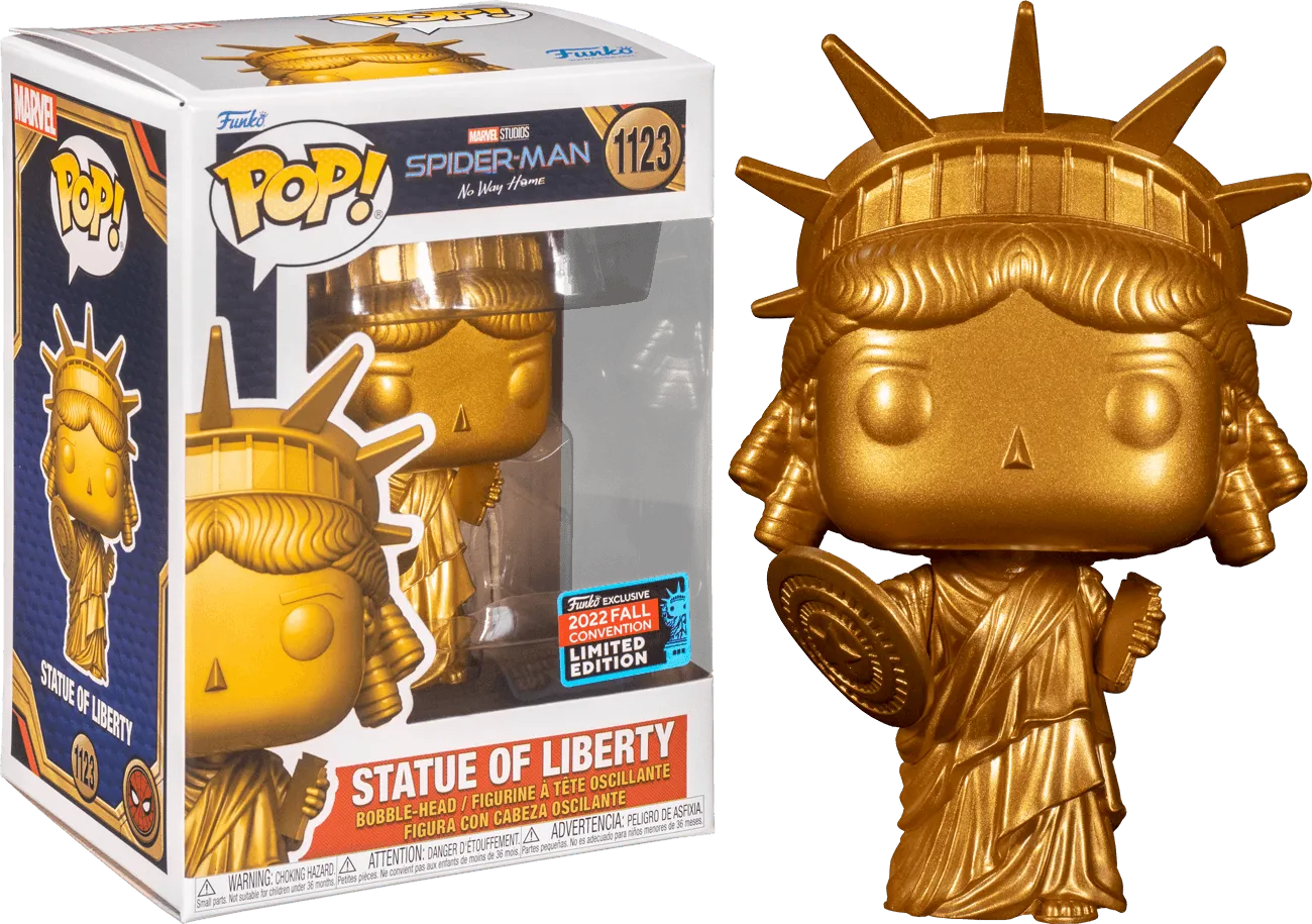 FUN67062 Spiderman: NWH - Lady Liberty wShield Pop! New York Comic Con 2022 [RS] - Funko - Titan Pop Culture