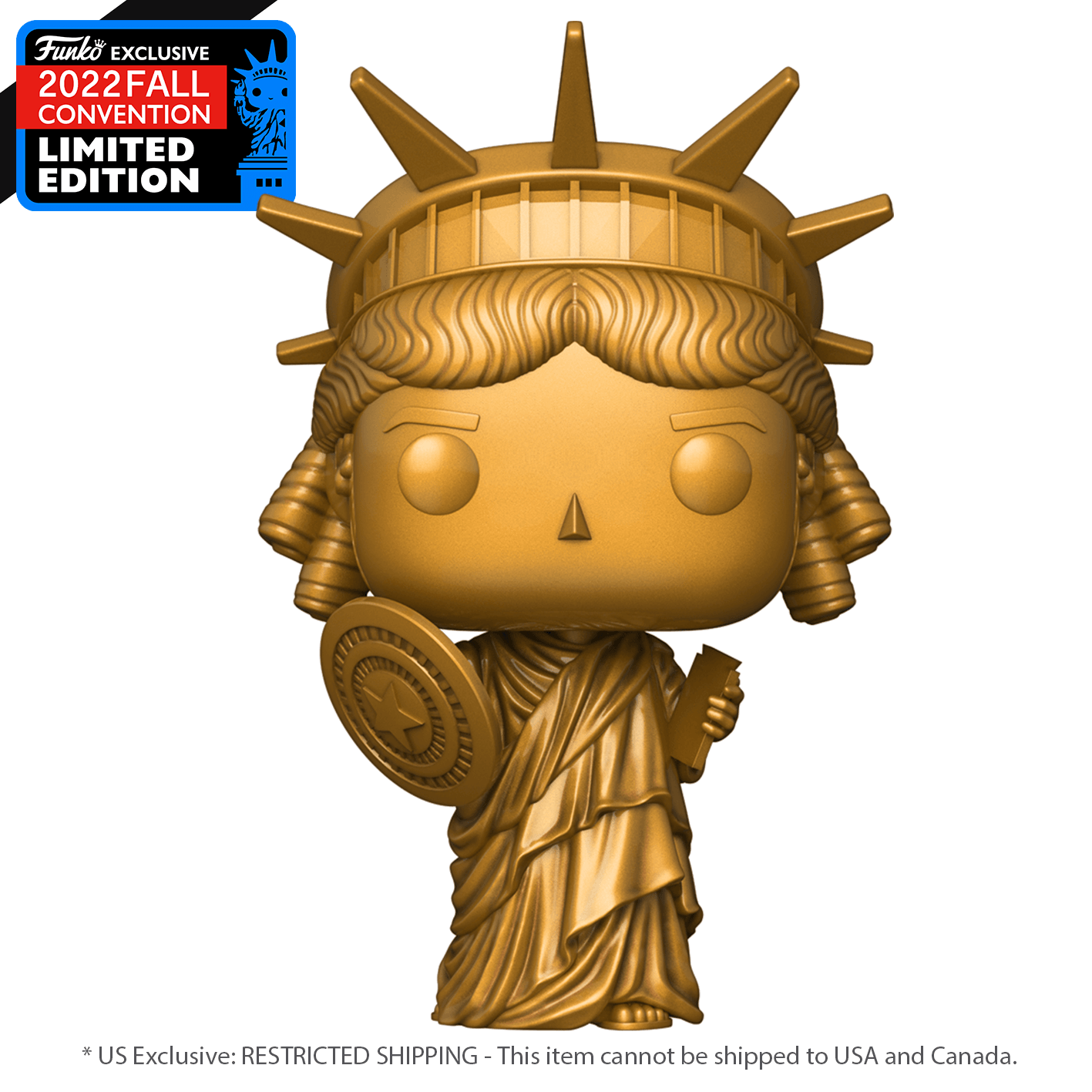 FUN67062 Spiderman: NWH - Lady Liberty wShield Pop! New York Comic Con 2022 [RS] - Funko - Titan Pop Culture