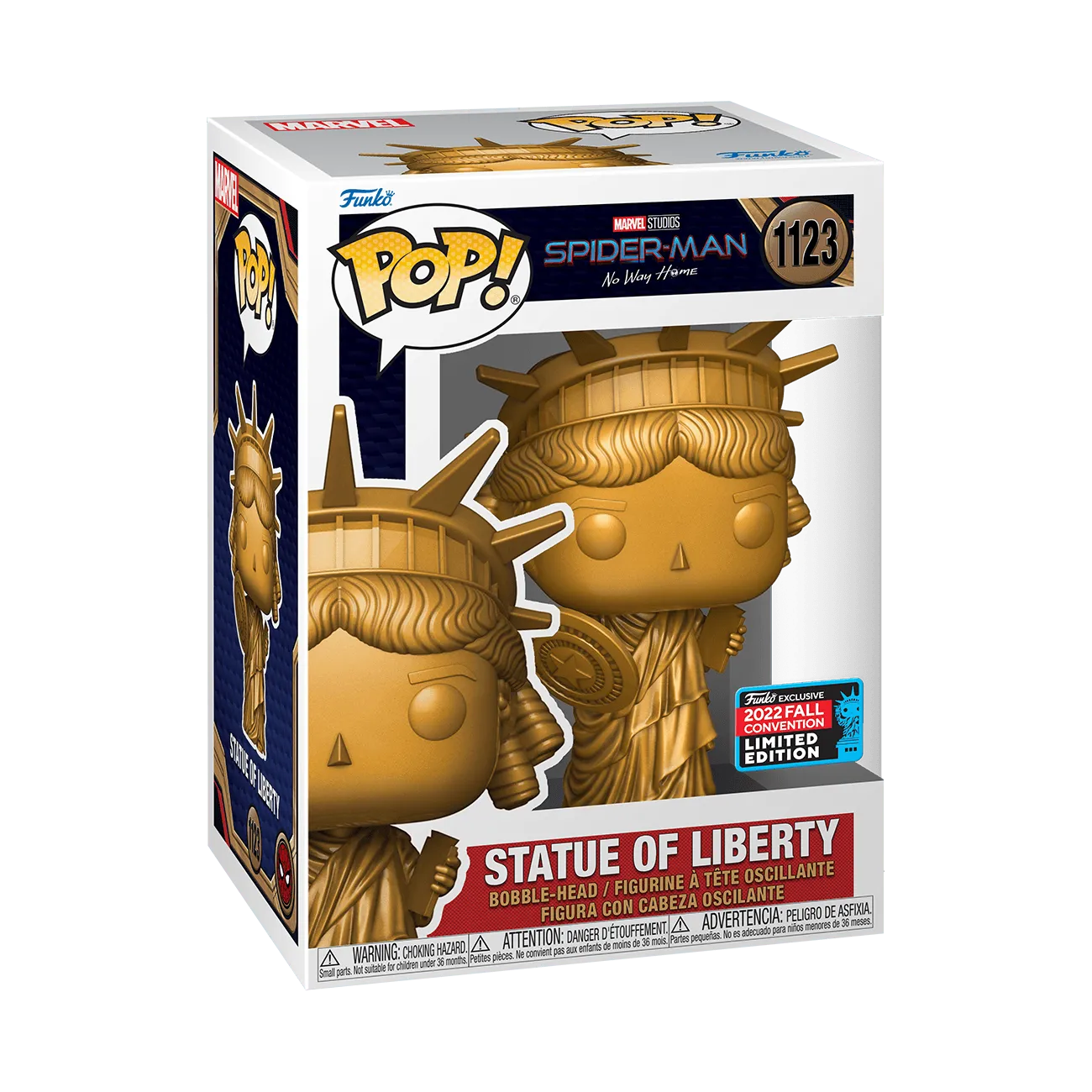 FUN67062 Spiderman: NWH - Lady Liberty wShield Pop! New York Comic Con 2022 [RS] - Funko - Titan Pop Culture