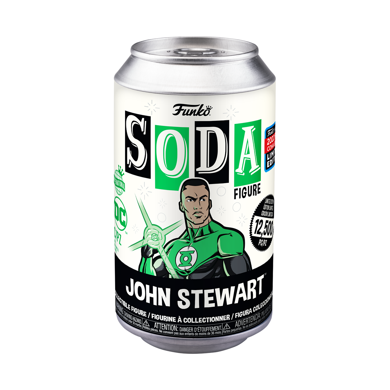 FUN67070 DC - Green Lantern John Stewart Vinyl Soda New York Comic Con 2022 [RS] - Funko - Titan Pop Culture