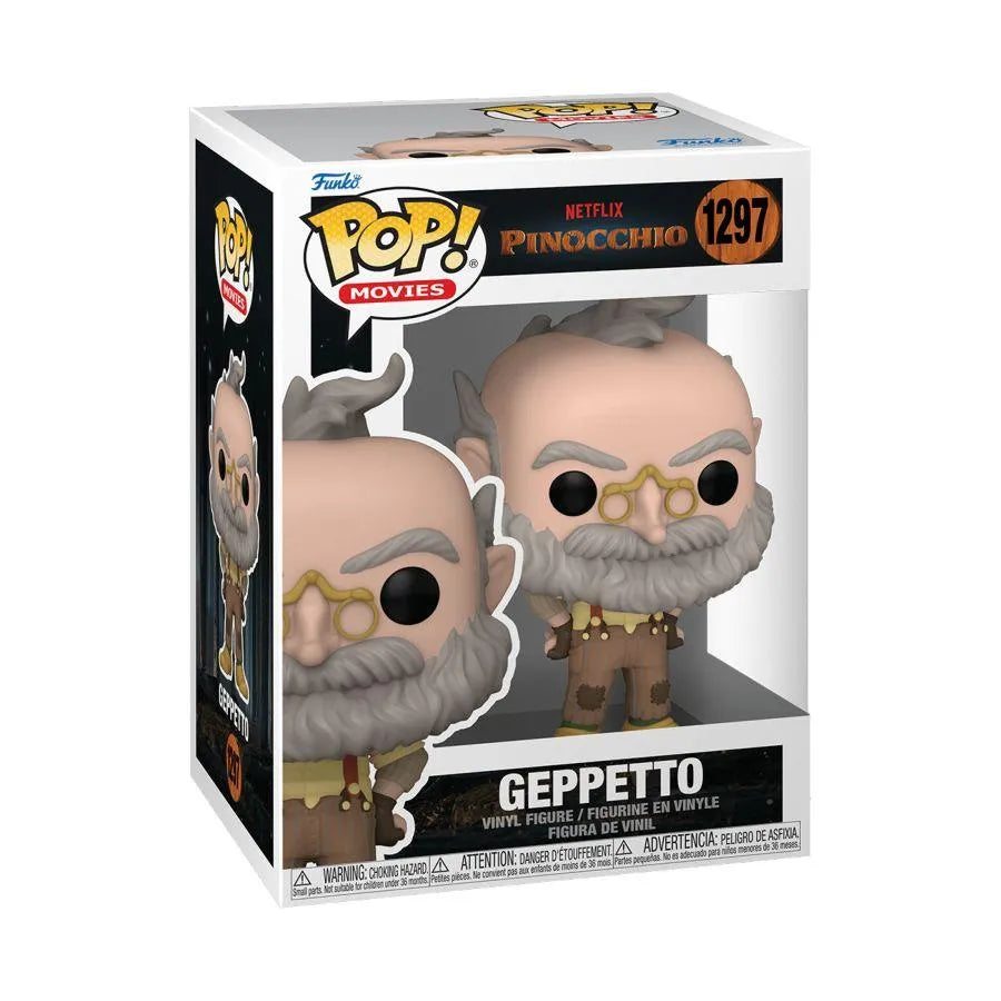 FUN67386 Guillermo del Toro's Pinocchio (2022) - Geppeto Pop! Vinyl - Funko - Titan Pop Culture