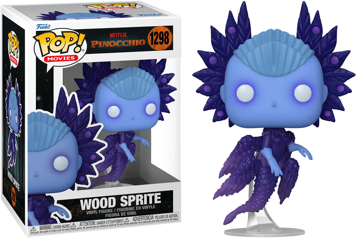 FUN67387 Guillermo del Toro's Pinocchio (2022) - Wood Sprite Pop! Vinyl - Funko - Titan Pop Culture