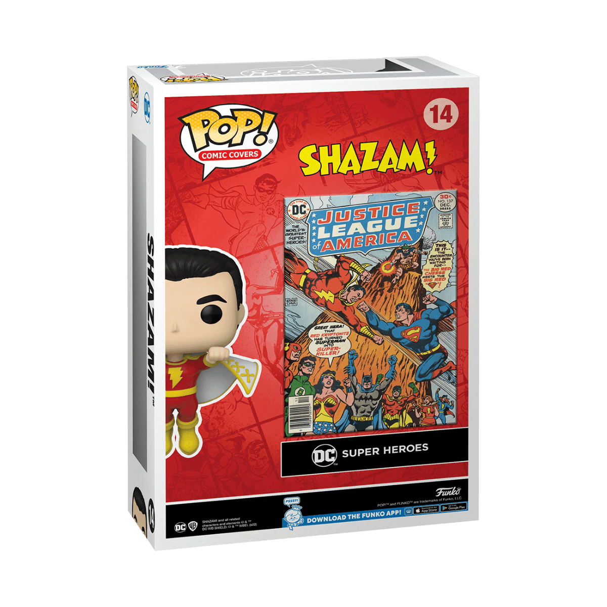 FUN67441 DC Comics - Shazam Pop! Comic Cover - Funko - Titan Pop Culture