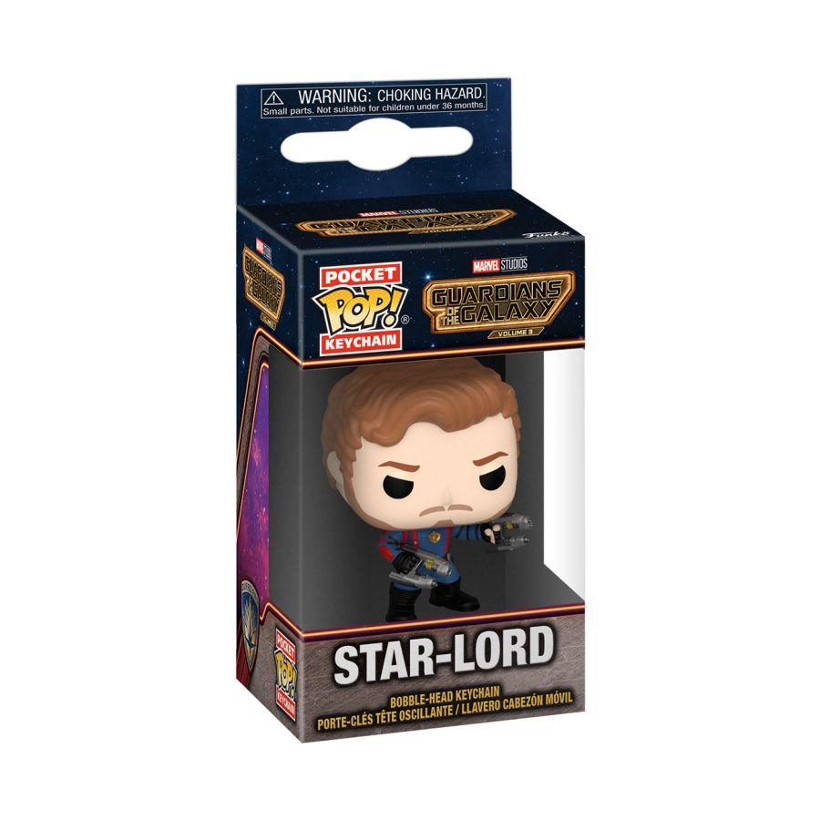 FUN67500 Guardians of the Galaxy 3 - Star-Lord Pop! Keychain - Funko - Titan Pop Culture