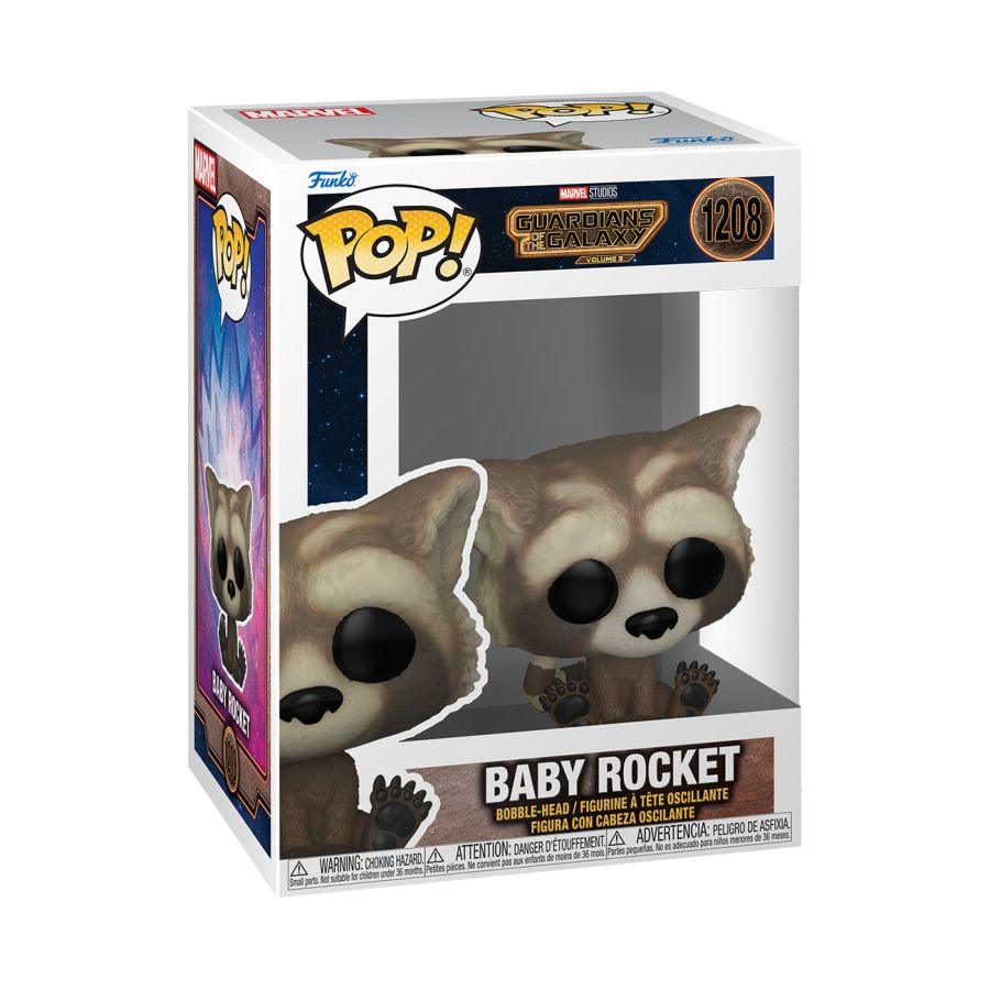 FUN67516 Guardians of the Galaxy: Vol. 3 - Baby Rocket Pop! Vinyl - Funko - Titan Pop Culture