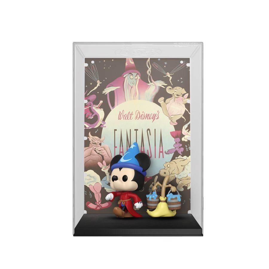 FUN67578 Disney - Fantasia (Sorcerer's Apprentice Mickey with Broom) Pop! Poster - Funko - Titan Pop Culture