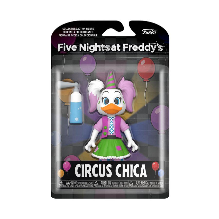 FUN67622 Five Nights at Freddy's - Chica (Clown) 5" Action Figure - Funko - Titan Pop Culture