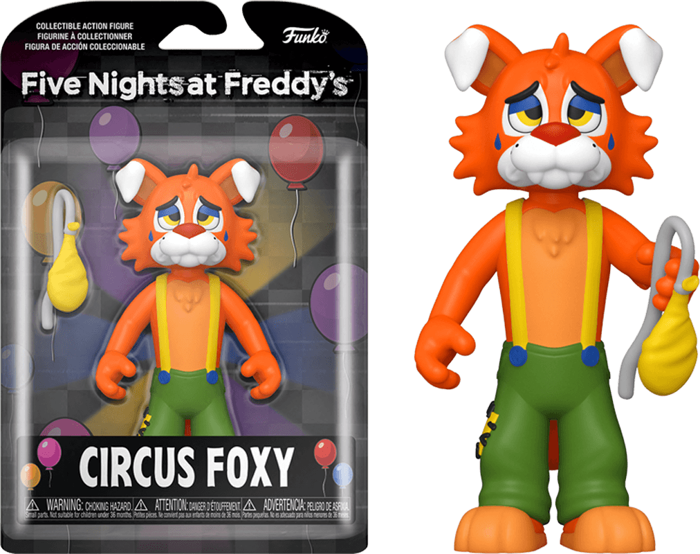 FUN67623 Five Nights at Freddy's - Foxy (Clown) 5" Action Figure - Funko - Titan Pop Culture