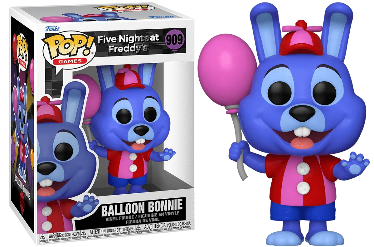 FUN67625 Five Nights at Freddy's - Balloon Bonnie Pop! Vinyl - Funko - Titan Pop Culture