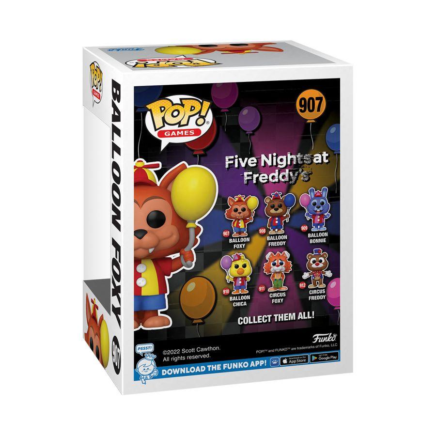 FUN67627 Five Nights at Freddy's - Balloon Foxy Pop! Vinyl - Funko - Titan Pop Culture