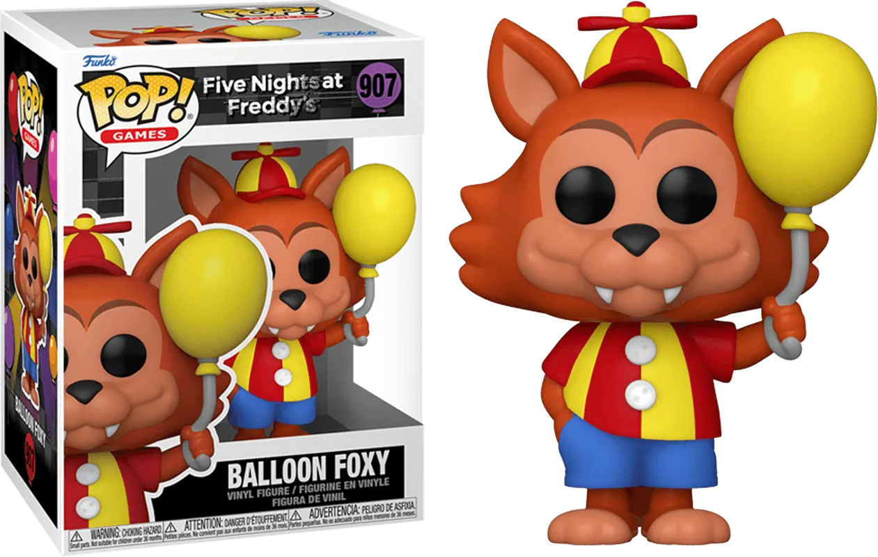 FUN67627 Five Nights at Freddy's - Balloon Foxy Pop! Vinyl - Funko - Titan Pop Culture