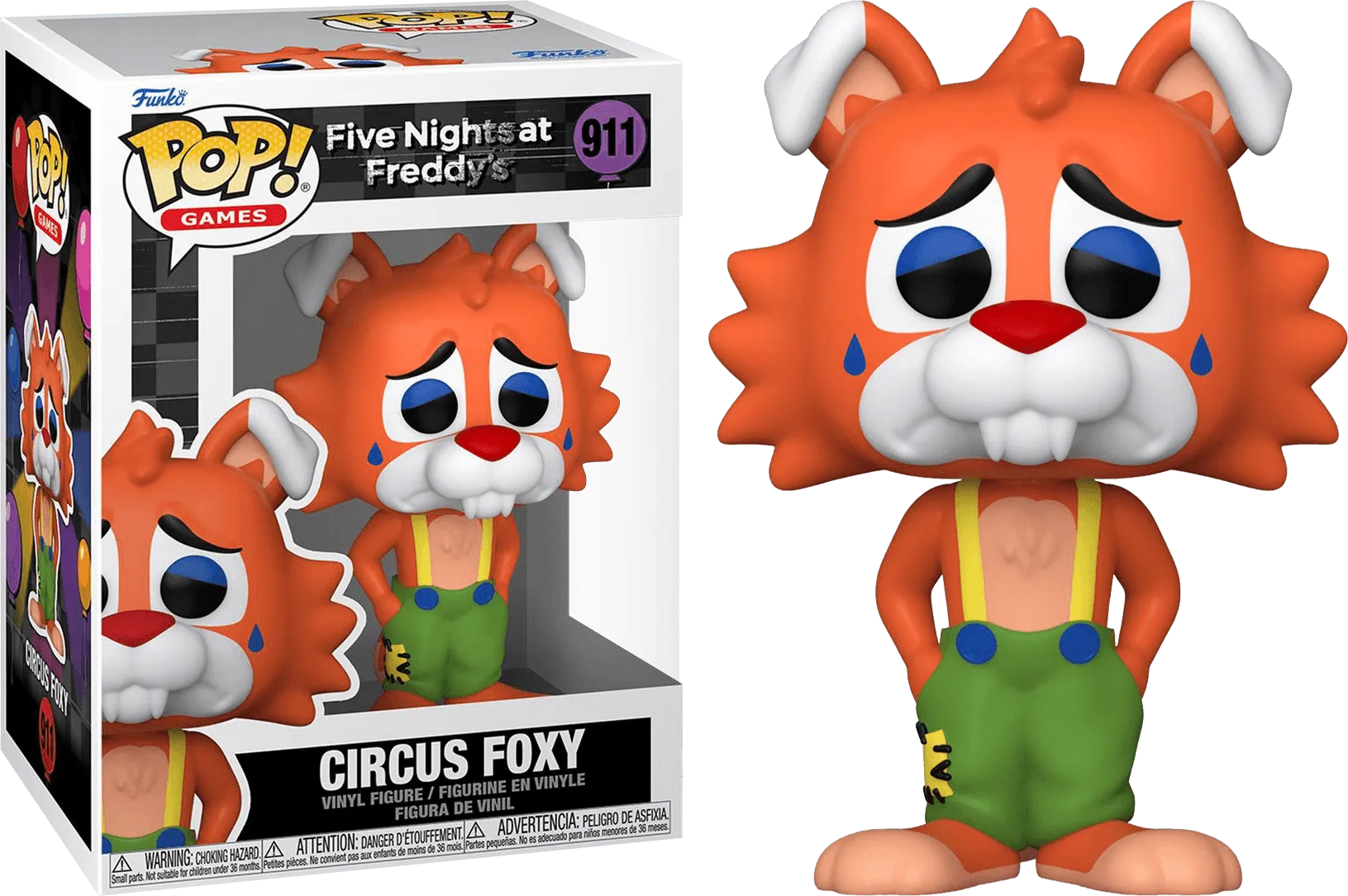 FUN67629 Five Nights at Freddy's - Circus Foxy Pop! Vinyl - Funko - Titan Pop Culture