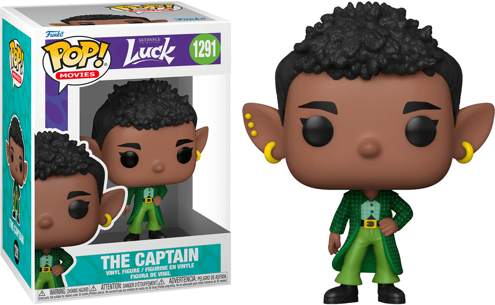 FUN67865 Luck - The Captain Pop! Vinyl - Funko - Titan Pop Culture