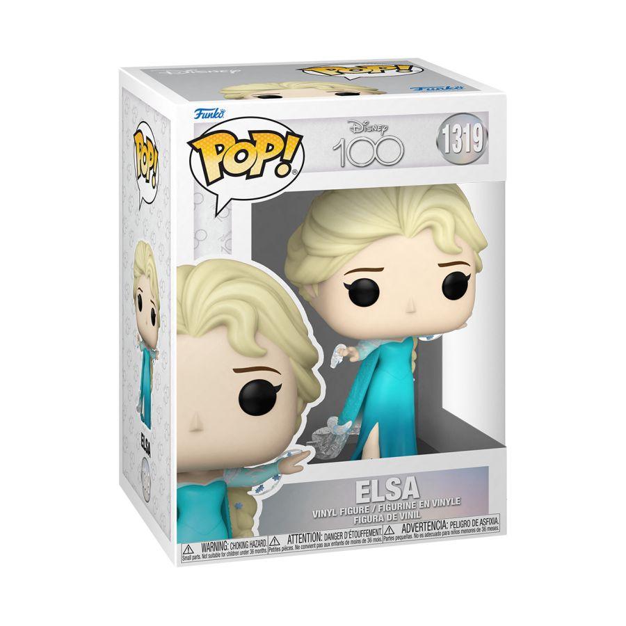 FUN67973 Disney 100th - Elsa Pop! Vinyl - Funko - Titan Pop Culture