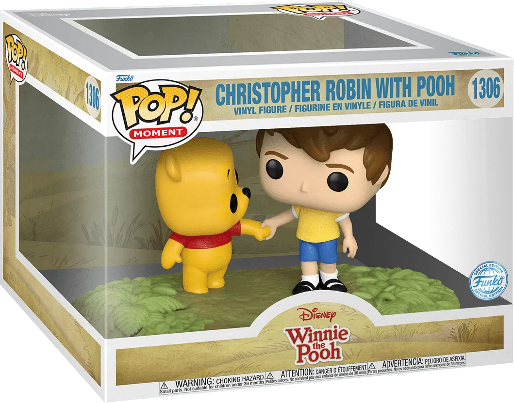 FUN68231 Winnie the Pooh - Christopher with Pooh US Exclusive Pop! Moment [RS] - Funko - Titan Pop Culture