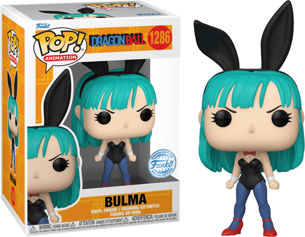 FUN68236 Dragon Ball Z - Bulma in Bunny Costume US Exclusive Pop! [RS] - Funko - Titan Pop Culture
