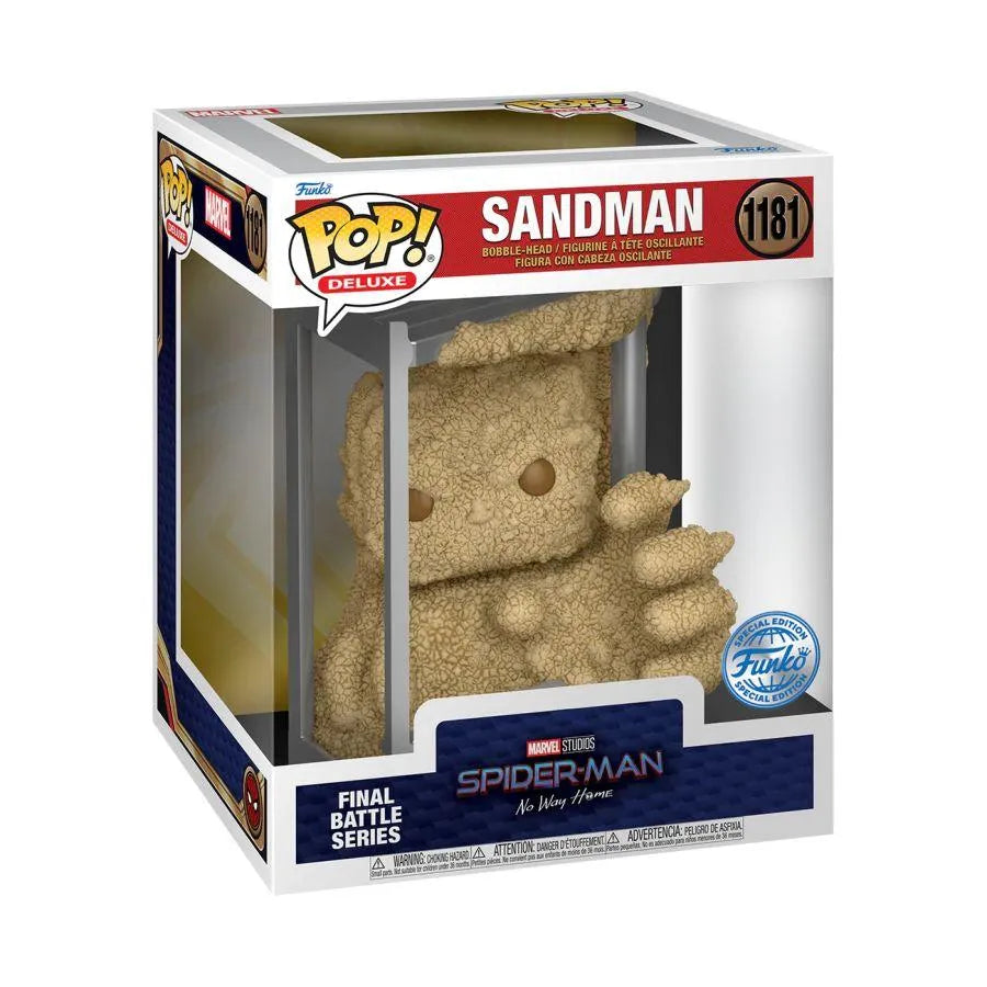 FUN68386 Spider-Man: No Way Home - Sandman Build-A-Scene US Exclusive Pop! Deluxe [RS] - Funko - Titan Pop Culture